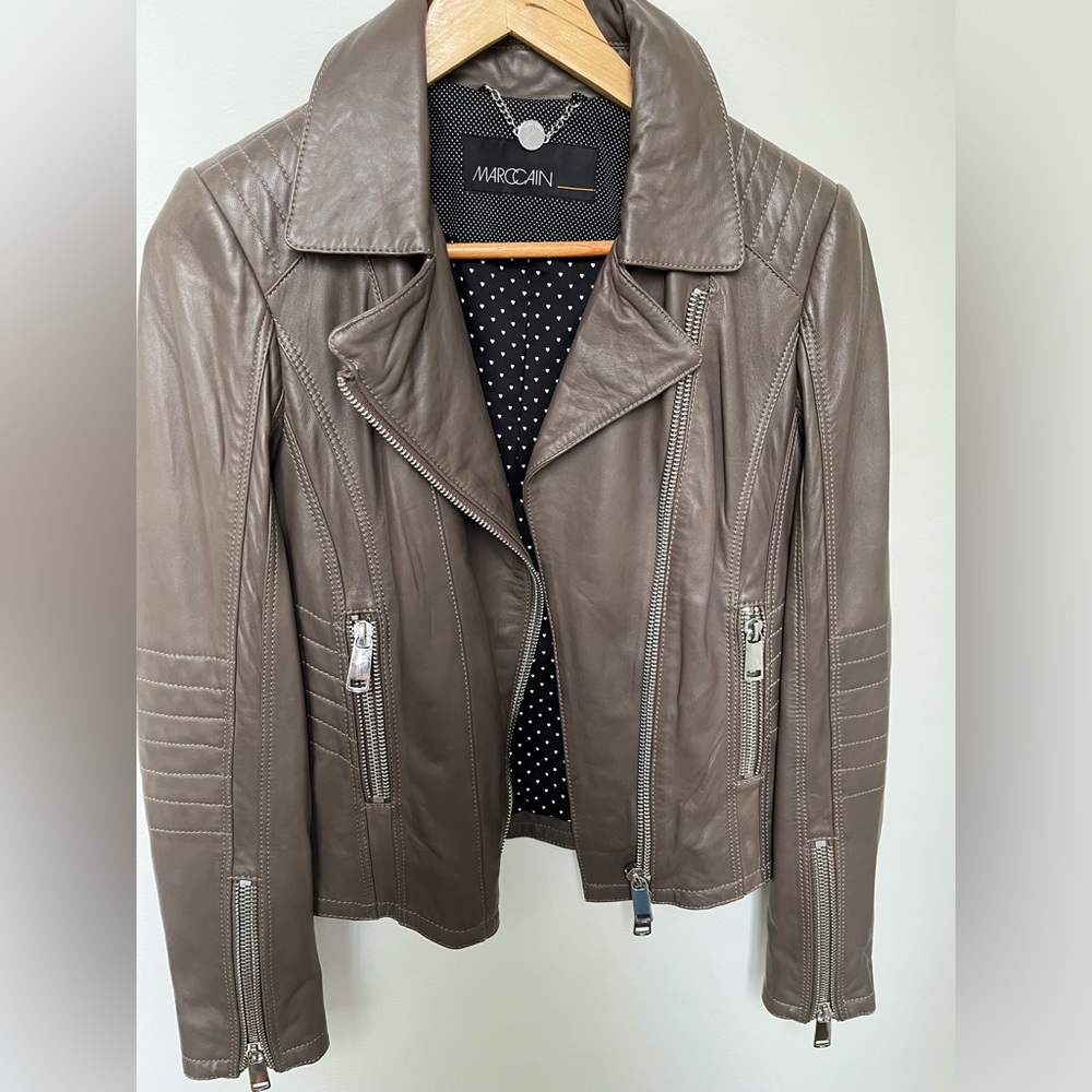 Marc Cain leather jacket